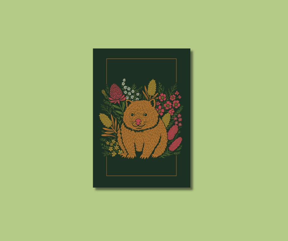 Greeting cards - illustrated - 6 pack