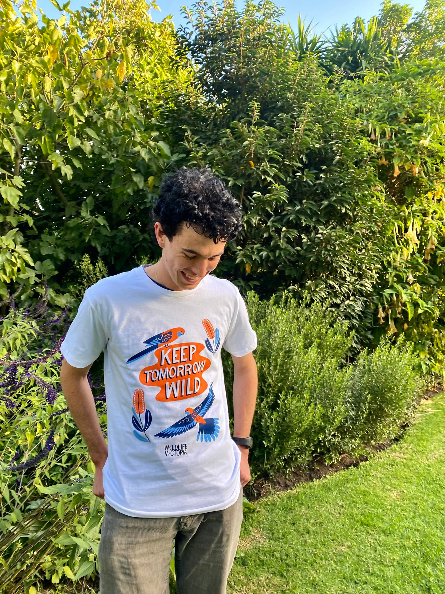 Limited Edition 'Keep Tomorrow Wild' Fairtrade Organic Cotton T-shirt