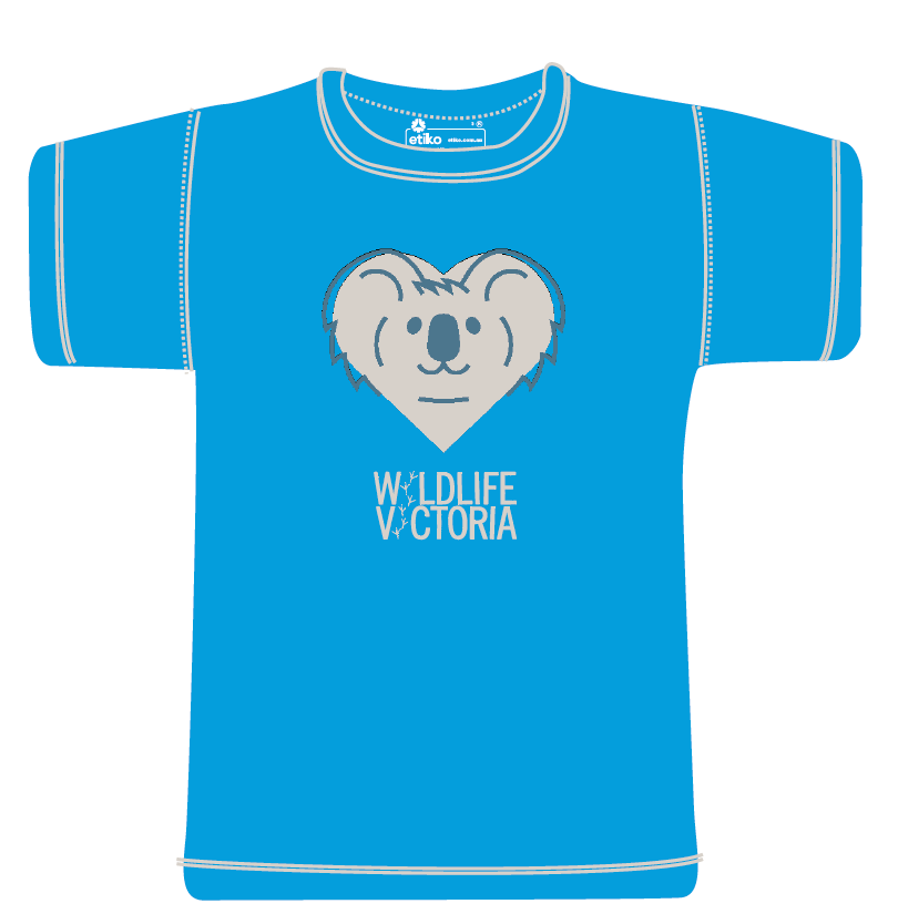 Kids Koala Love T-shirt - Blue - Fair-trade