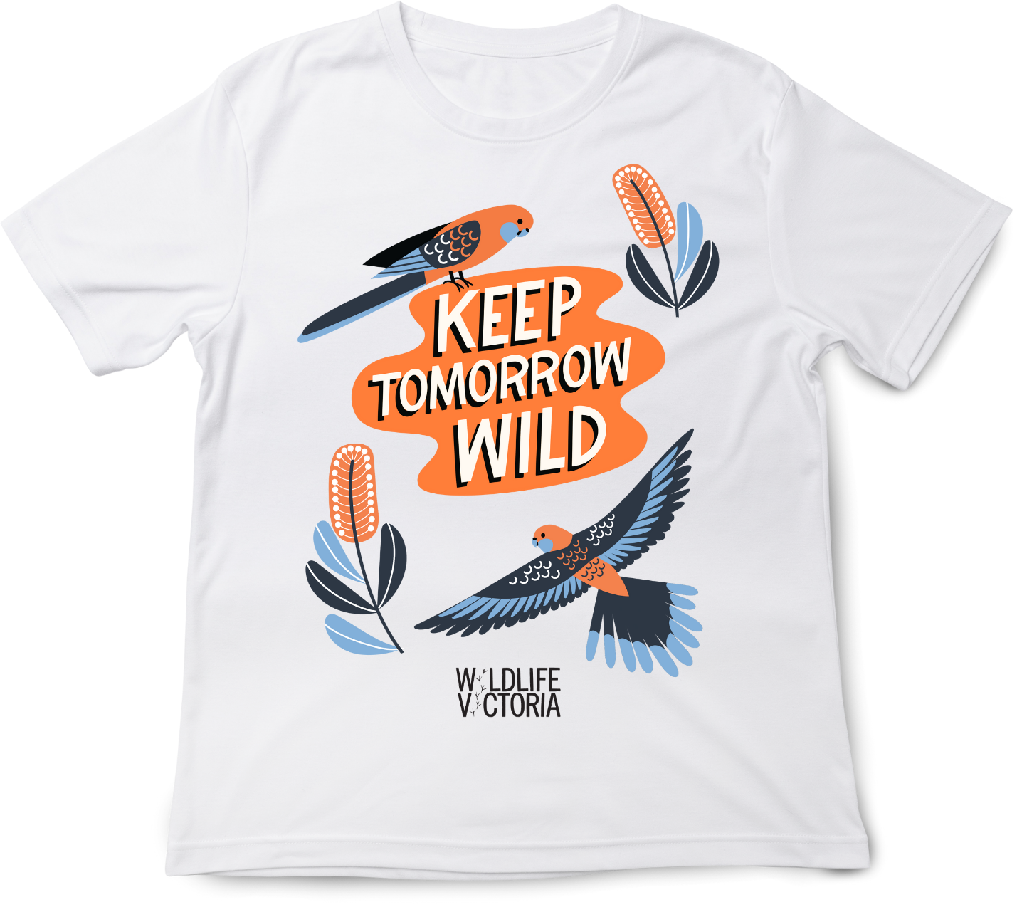 Limited Edition 'Keep Tomorrow Wild' Fairtrade Organic Cotton T-shirt