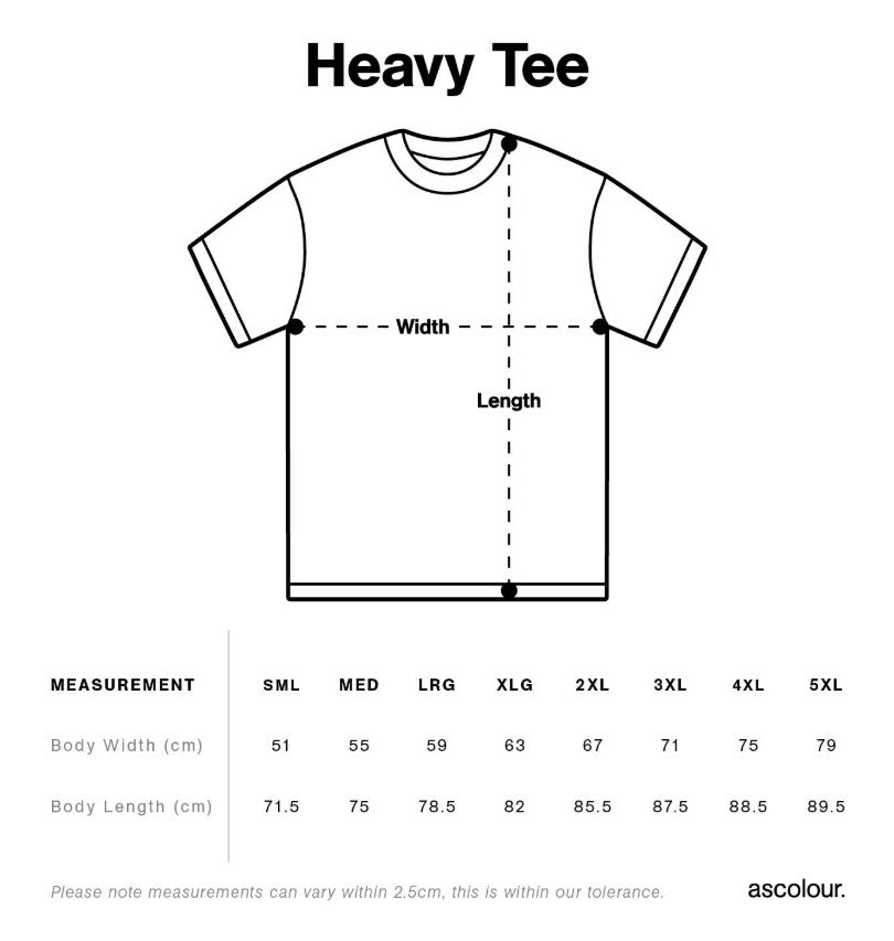 'Landscape' Heavy-weight Adult T-shirt