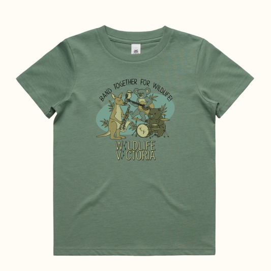 'Band Together For Wildlife' Kids T-shirt