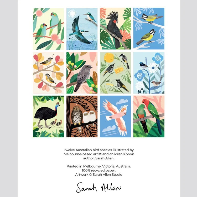 2026 Bird Calendar by Sarah Allen