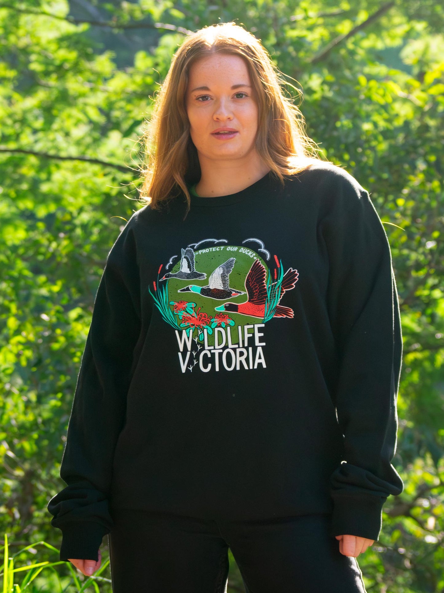 'Protect Our Ducks' Crewneck Jumper - Unisex
