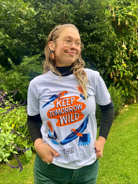 Limited Edition 'Keep Tomorrow Wild' Fairtrade Organic Cotton T-shirt