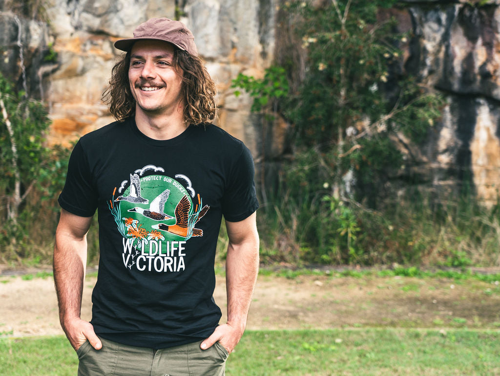 'Protect Our Ducks' Organic Cotton T-shirt