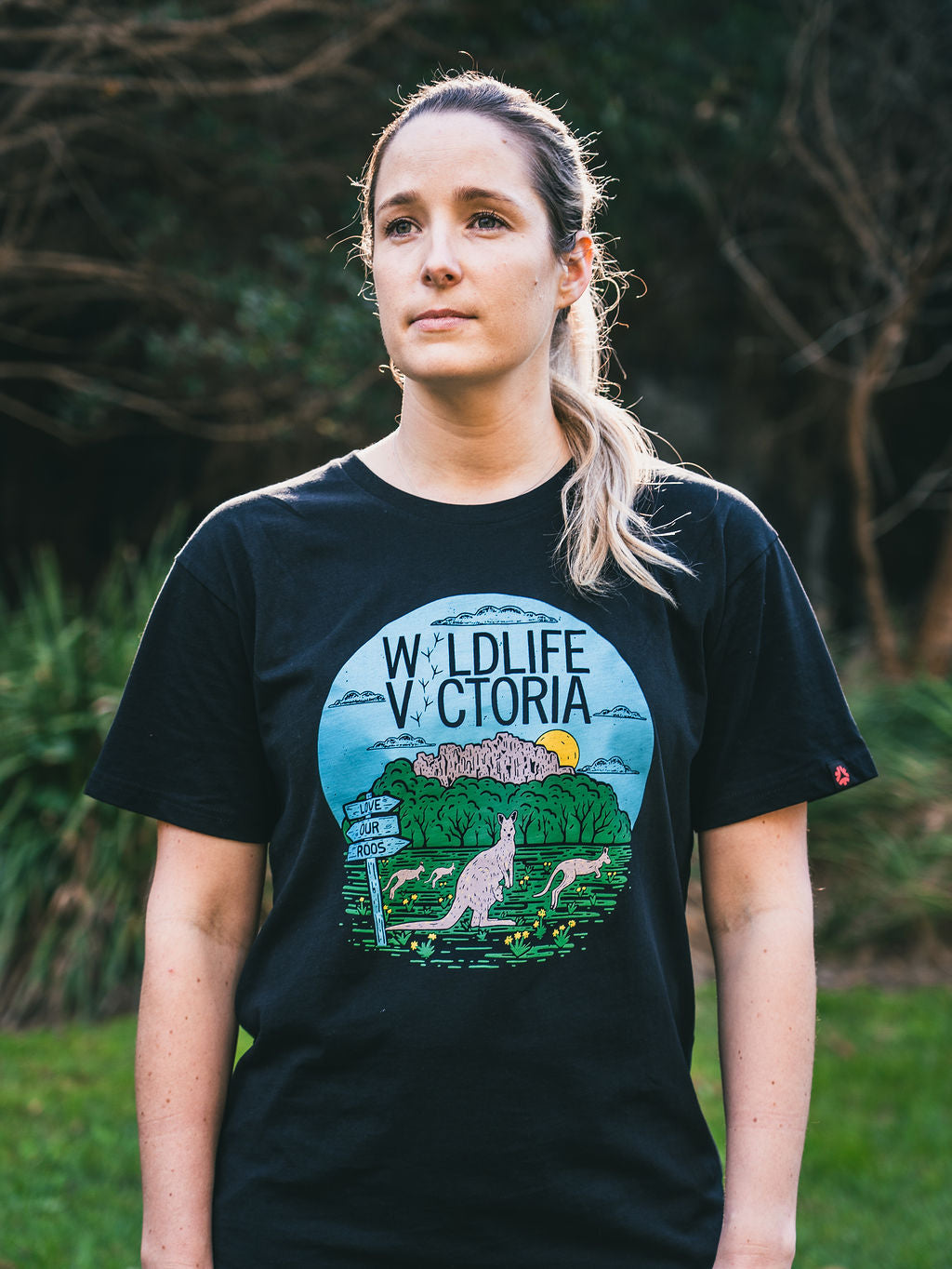 'Love Our Roos' Fairtrade Organic Cotton T-shirt