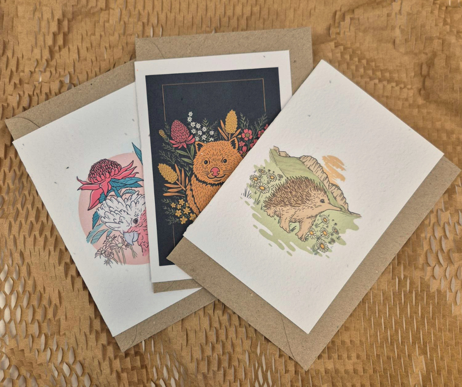 Plantable Greeting Cards - pack of 3
