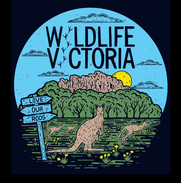 'Love Our Roos' Fairtrade Organic Cotton T-shirt